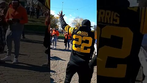 Browns vs steelers dance off #browns #steelers #nfl #tailgate #tailgating #cleveland #danceoff