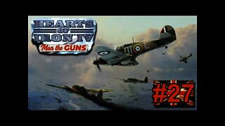Hearts of Iron IV Man the Guns - Britain - 27 Air Battles & More!