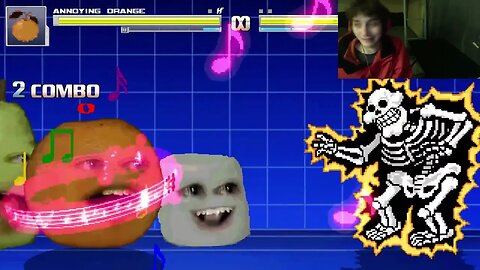 Annoying Orange VS Peter Griffin From The Family Guy Series In An Epic Battle In MUGEN Video Game