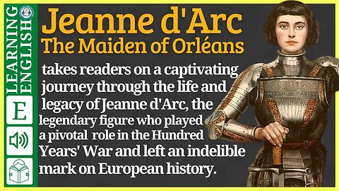 Learn English through Story ⭐ Level 3 – Jeanne d'Arc – Graded Reader | WooEnglish