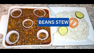 HOW TO MAKE GHANA BEANS STEW || STEP BY STEP || Subscribe, Comment, Share and Like