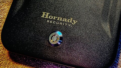 Hornaday Lockbox Pistol Safe unboxing