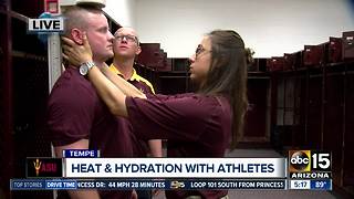 ASU researching effects of heat, sun on athletes