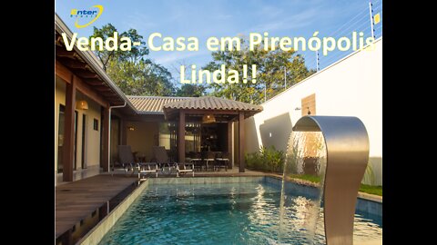 VENDA- Casa em Pirenópolis- Jardim Vila Boa
