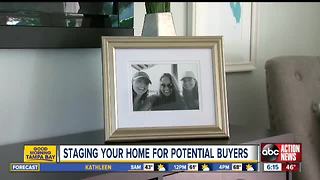 Staging your home for potential buyers