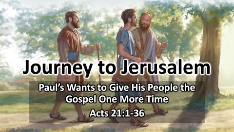 Journey to Jerusalem