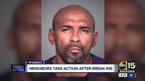 Neighbors help take down alleged trespasser in Phoenix