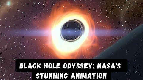 NASA's Black Hole Animation: Exploring the Universe's Largest Black Holes (2023)