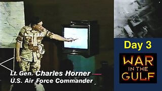 Vintage CNN - Iraq War Day 3 - News Hour - Jan18-91 (10PM EST)