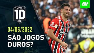HOJE TEM! São Paulo, Corinthians e Santos JOGAM FORA DE CASA pelo Brasileiro! | CAMISA 10 – 04/06/22