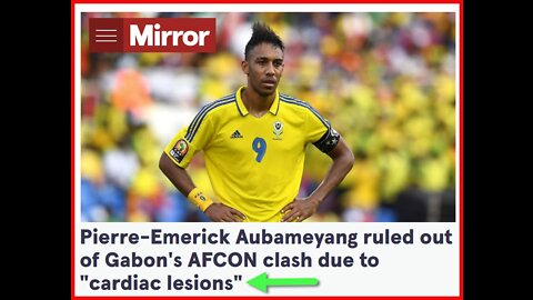 Pierre-Emerick Aubameyang ruled out of Gabon's AFCON clash due to "cardiac lesions"