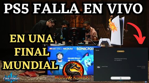 PS5 TIENE UN FALLO EN LA FINAL MUNDIAL DE MORTAL KOMBAT