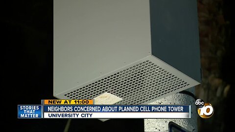 Neighbors concerned about planned cell phone tower