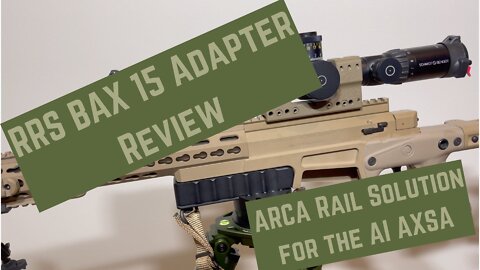 Really Right Stuff BAX15 Adapter Review