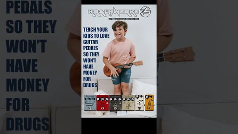 Get your kids hooked on Guitar Pedals
