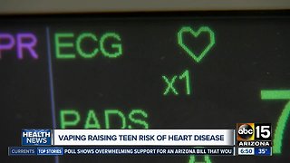 Vaping raises your risk for heart problems