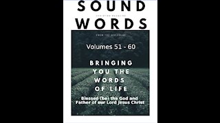 Sound Words, Blessed be the God and Father of our Lord Jesus Christ