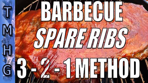 Smoked Barbecue Spare Ribs On A Bullet Smoker | 3-2-1 Method?