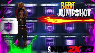 NBA2K23 Best Custom Jumpshot + Best Badges For All Builds 2K23 (NEXT GEN & CURRENT GEN)