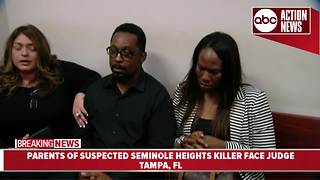 Parents of suspected Seminole Heights killer face judge