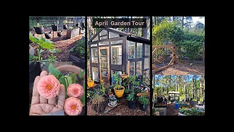 April Garden Tour! (before and after)