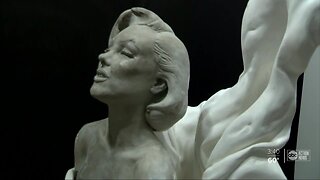 Former Largo competitive bodybuilder sculpts statue of Marilyn Monroe