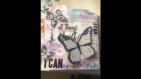 Let's Bible Journal Philippians 4 (from Lovely Lavender Wishes)