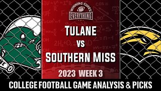 Tulane vs Southern Miss Picks & Prediction Against the Spread 2023 College Football Analysis