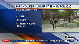 Colleges ranked in Nevada