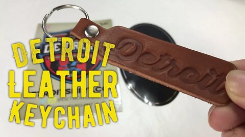 Detroit Shirt Company Handmade Leather Keychain Review