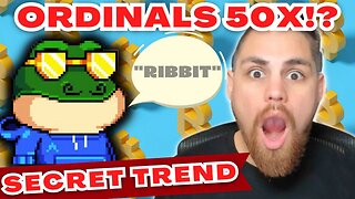 🚀 Bitcoin Ordinals EXPLODE 50X! | Missed it? Here's Your Next Chance! 🚀