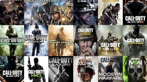 Evolution of CALL OF DUTY Games 2003-2022