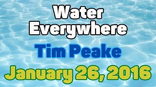 Clip | Water Everywhere | Tim Peake | The One That Got Away | January 26, 2016
