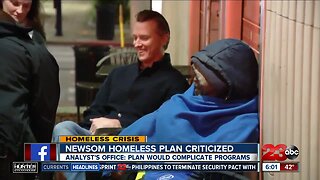 Governor Gavin Newsom's homeless plan criticized