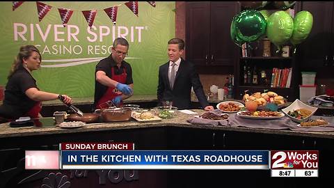 Sunday Brunch with Texas Roadhouse