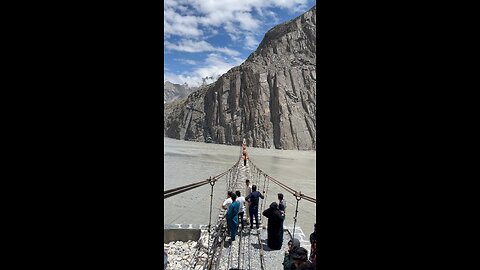 Hussaini Bridge Hunza