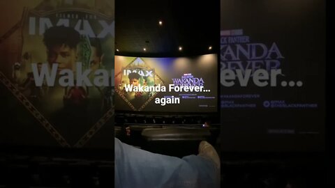 Bob is at the Black Panther Wakanda Forever in Burbank #wakandaforever #Marvel