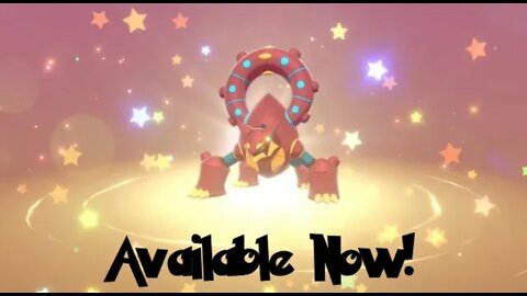 Volcanion Mystery Gift Available Now!