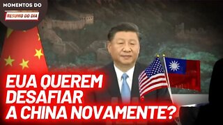 Legisladores norte-americanos planejam nova viagem a Taiwan | Momentos do Resumo do Dia