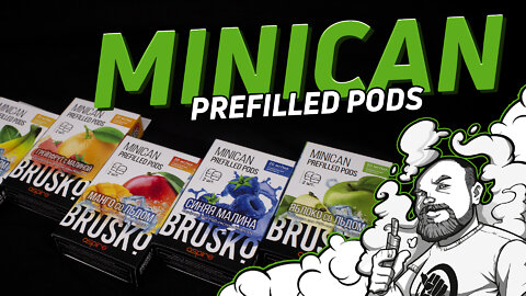 BRUSKO MINICAN PREFILLED PODS