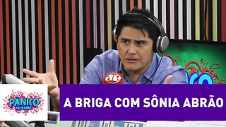 César Filho explica briga com Sônia Abrão: "ela ficou na bronca e não entendi" | Pânico