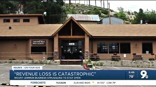 Mount Lemmon Business takes 'catastrophic' financial loss after Bighorn fire and quarantine