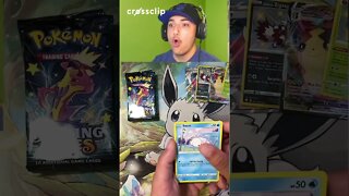 My Best Shining Fates Reaction! 😱🔥 Shiny Charizard VMax!! 1K Subs?! #shorts #pokemon #shortvideo