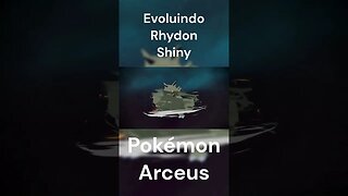 Rhydon Shiny no Pokémon Legends: Arceus? ‐ #shorts