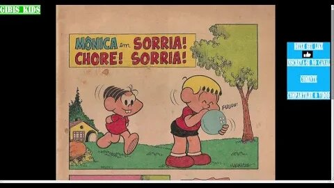 Mônica Em Sorria! Chore! Sorria!