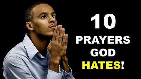 10 Types of Prayers God Hates | Torah Menorah