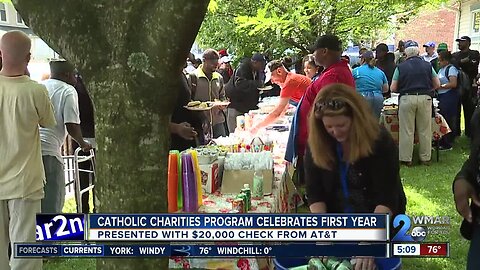 Catholic Charities celebrates first year
