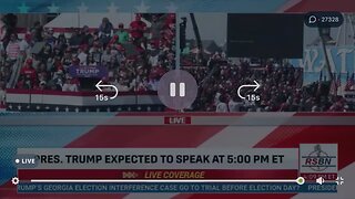 Trump Rally Wildwood NJ 11/05/2024 part 1