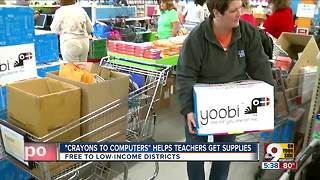 Crayons to Computers helps teachers get supplies