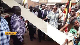 LUWERO, NAKASEKE DISTRICTS RECEIVE IRON SHEETS FROM THE OPM